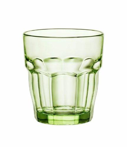 Bormioli Rocco Rock Bar Lounge Rocks Glasses, Mint, Set of 6