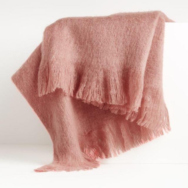 Loren Rose Soft Throw Blanket