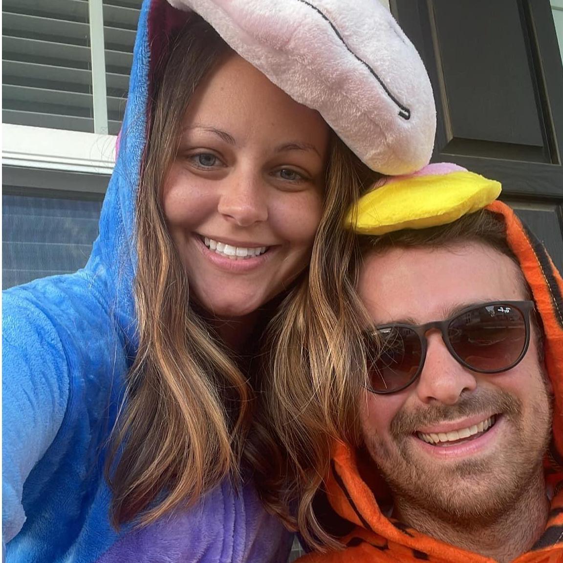 Celebrating our first Halloween together in Myrtle Beach