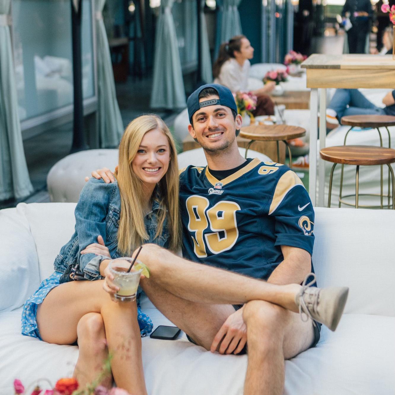 Our very first photo together. One of our favorites to this day!