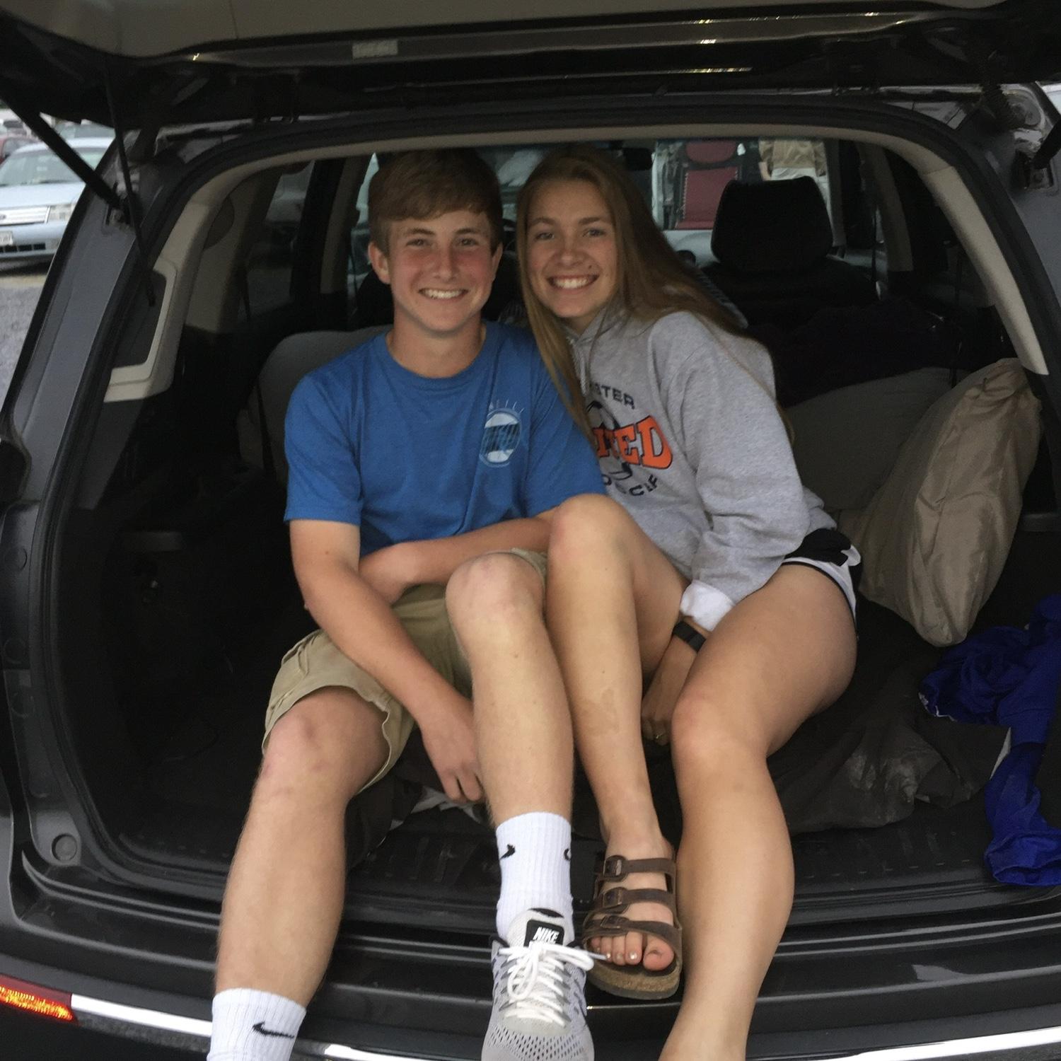 Our first date in 2017 at the Drive-In
