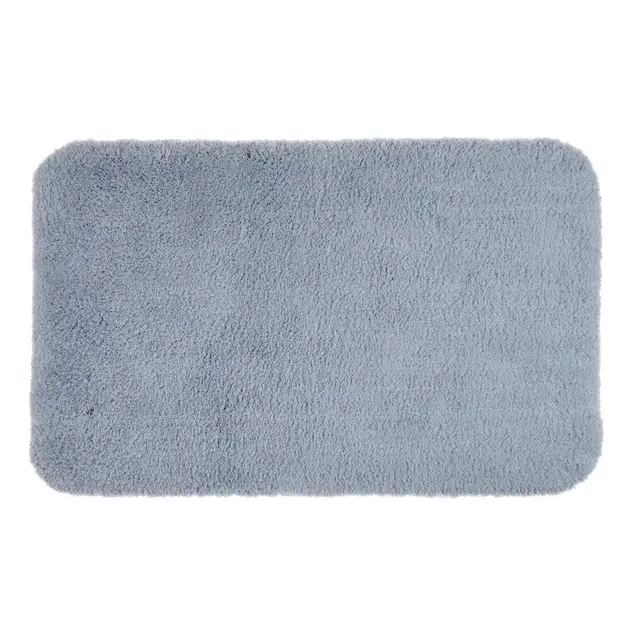 Nestwell™ Soft Plush 21" x 34" Bath Rug in Blue Fog