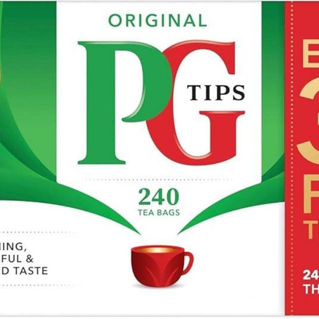 Pg Tips Tea Bags, 240 Count, Pack of 2