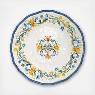 Floral BPA Free Melamine Harvest Dinner Plate, Set of 4