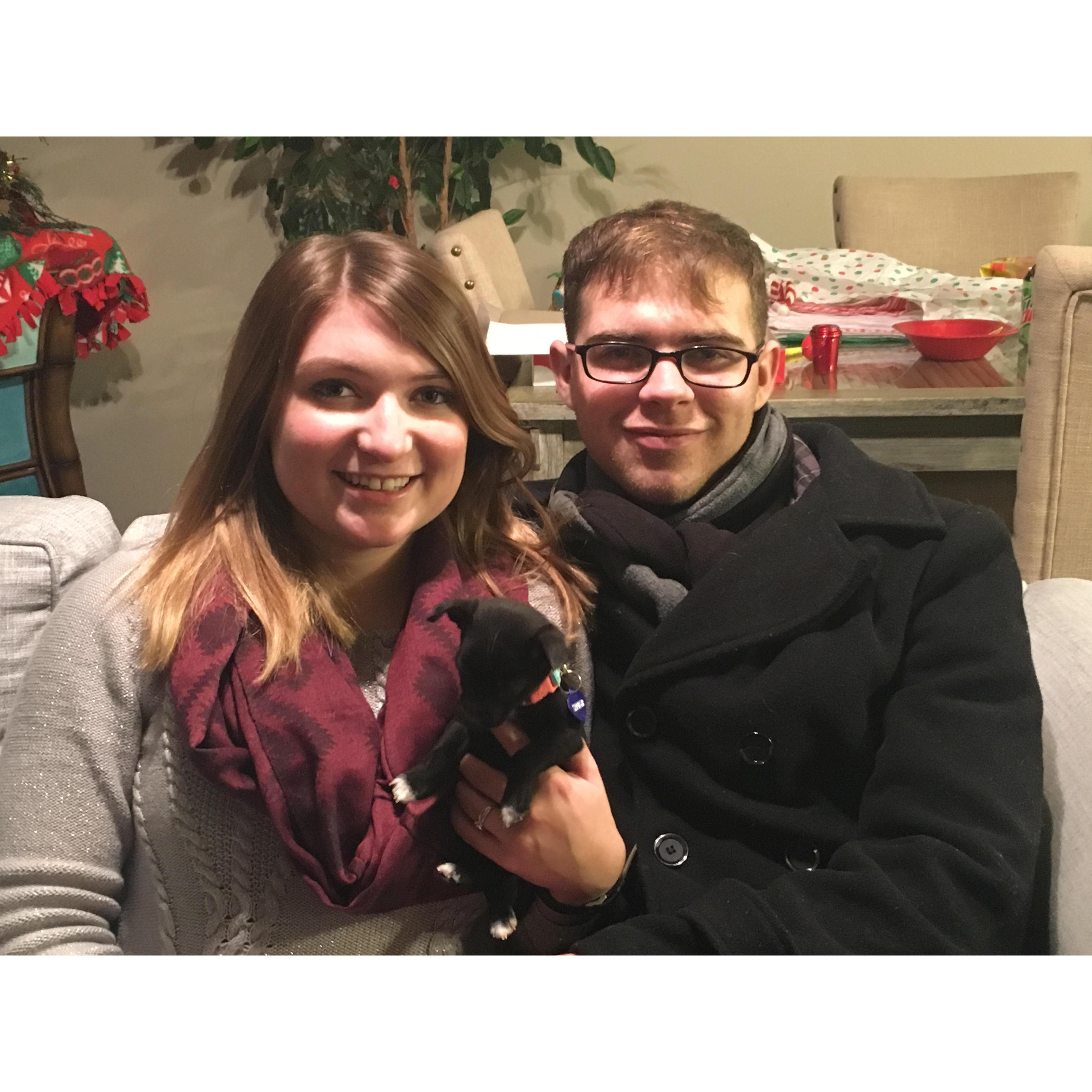 Another family photo! Zephyr is the lil lady's name!