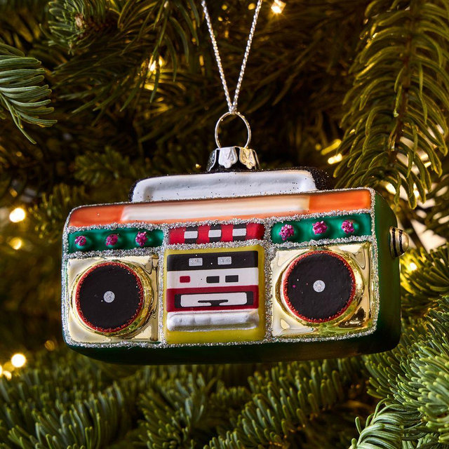 Nostalgia Ornaments Boombox