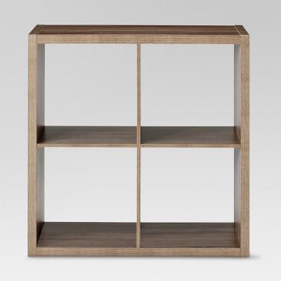 4-Cube Organizer Shelf 13" - Threshold™ in Espresso