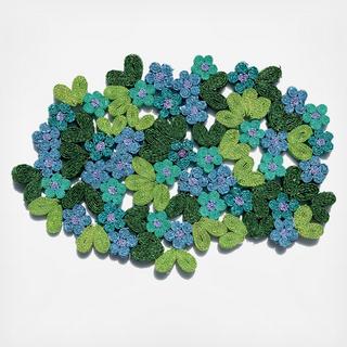 Florigraphie Non Ti Scordar Di Me Straw Table Mat