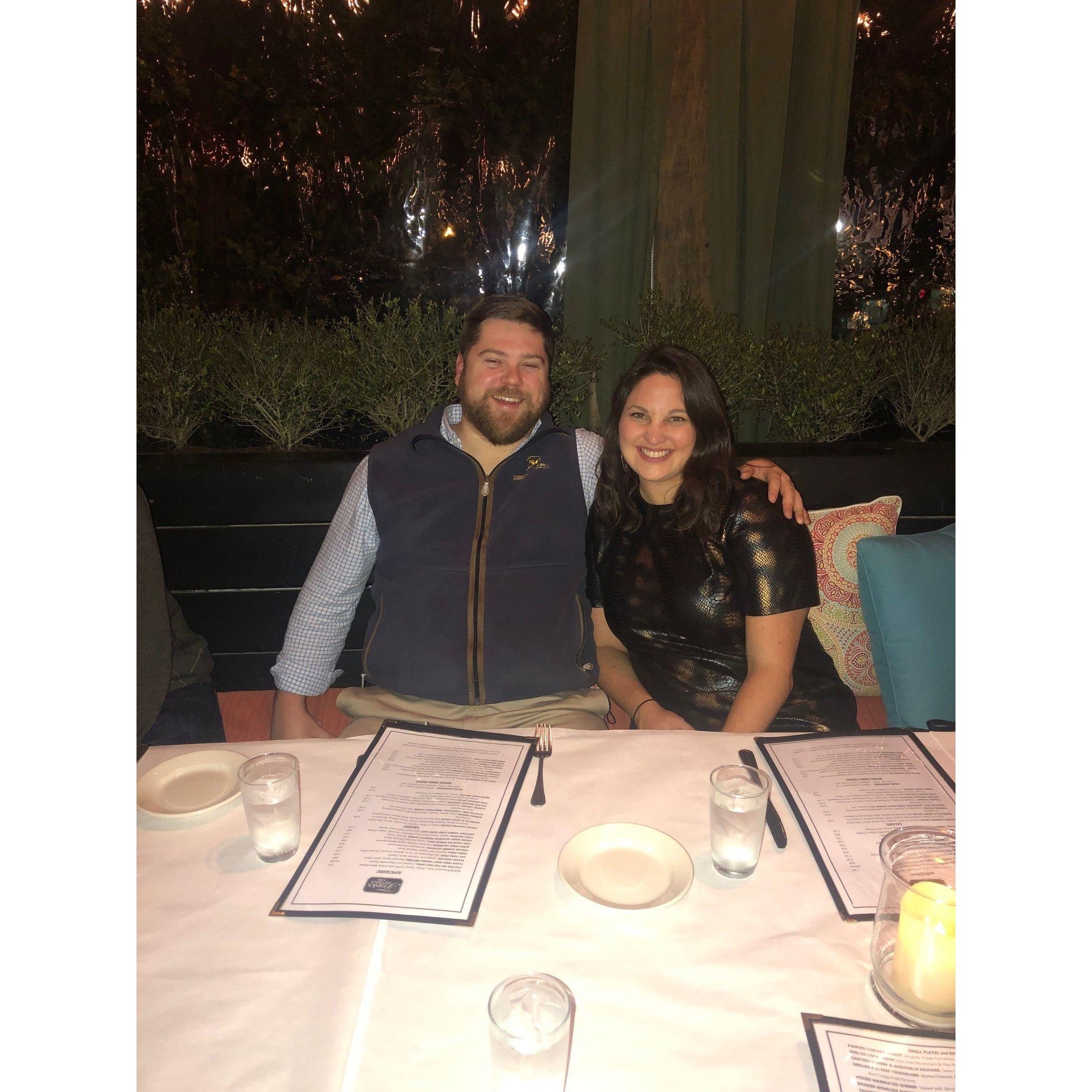 This is our first picture together (we think!)