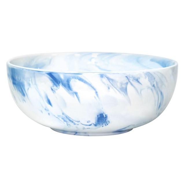 Artisanal Kitchen Supply® 10-Inch Coupe Marbleized Serving Bowl in Blue