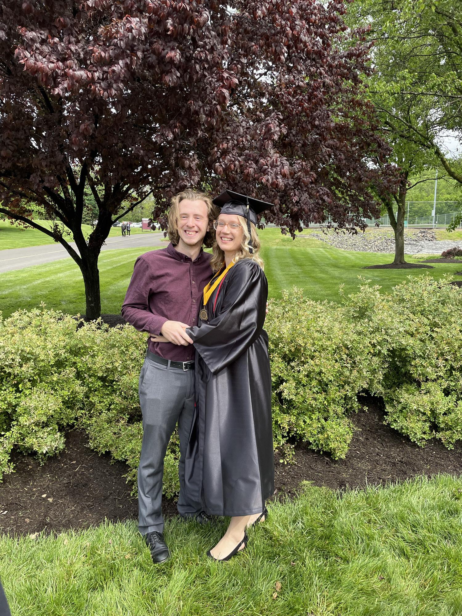 Cairn Graduation, May 2021. So grateful God allowed us to graduate the same day, even though it meant Ben’s had to be delayed. ❤️