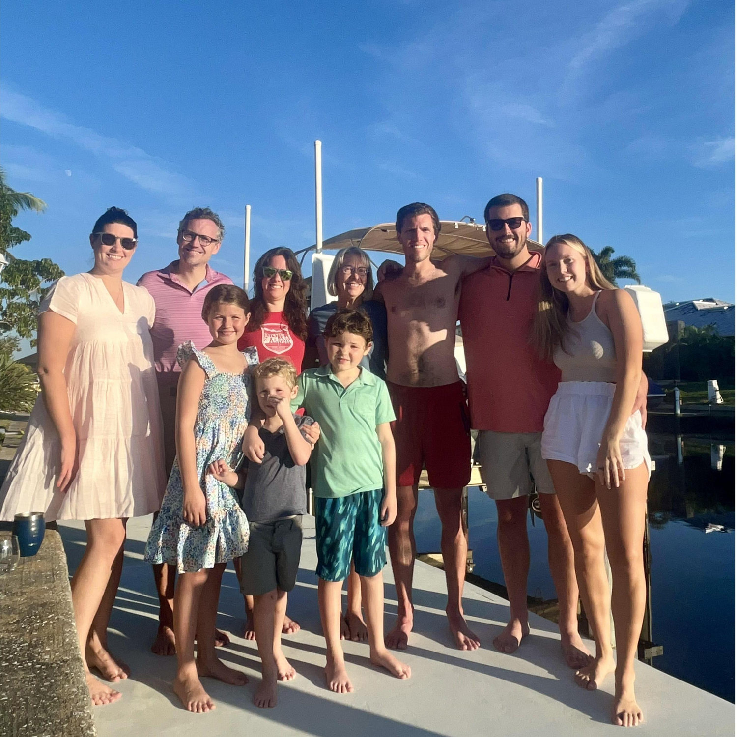 Wright fam Thanksgiving in Punta Gorda