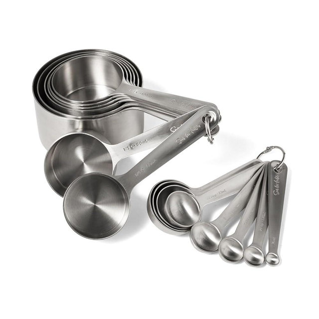 Sur La Table 16-Piece Ultimate Measuring Set, Silver