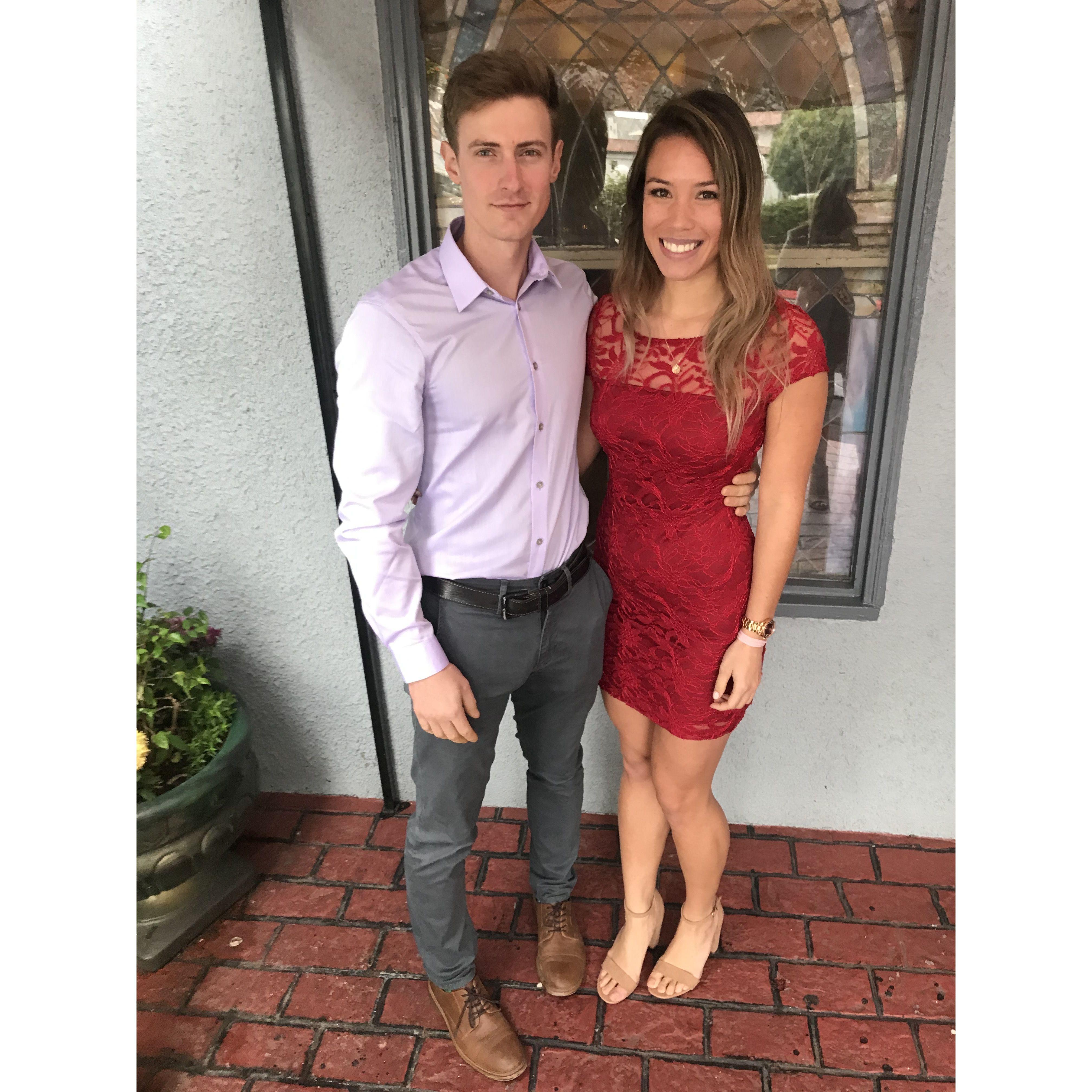 Brunch at the Magic Castle in Los Angeles, CA.