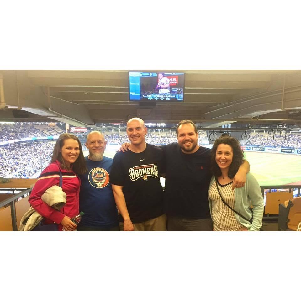 Dodger's Game with family