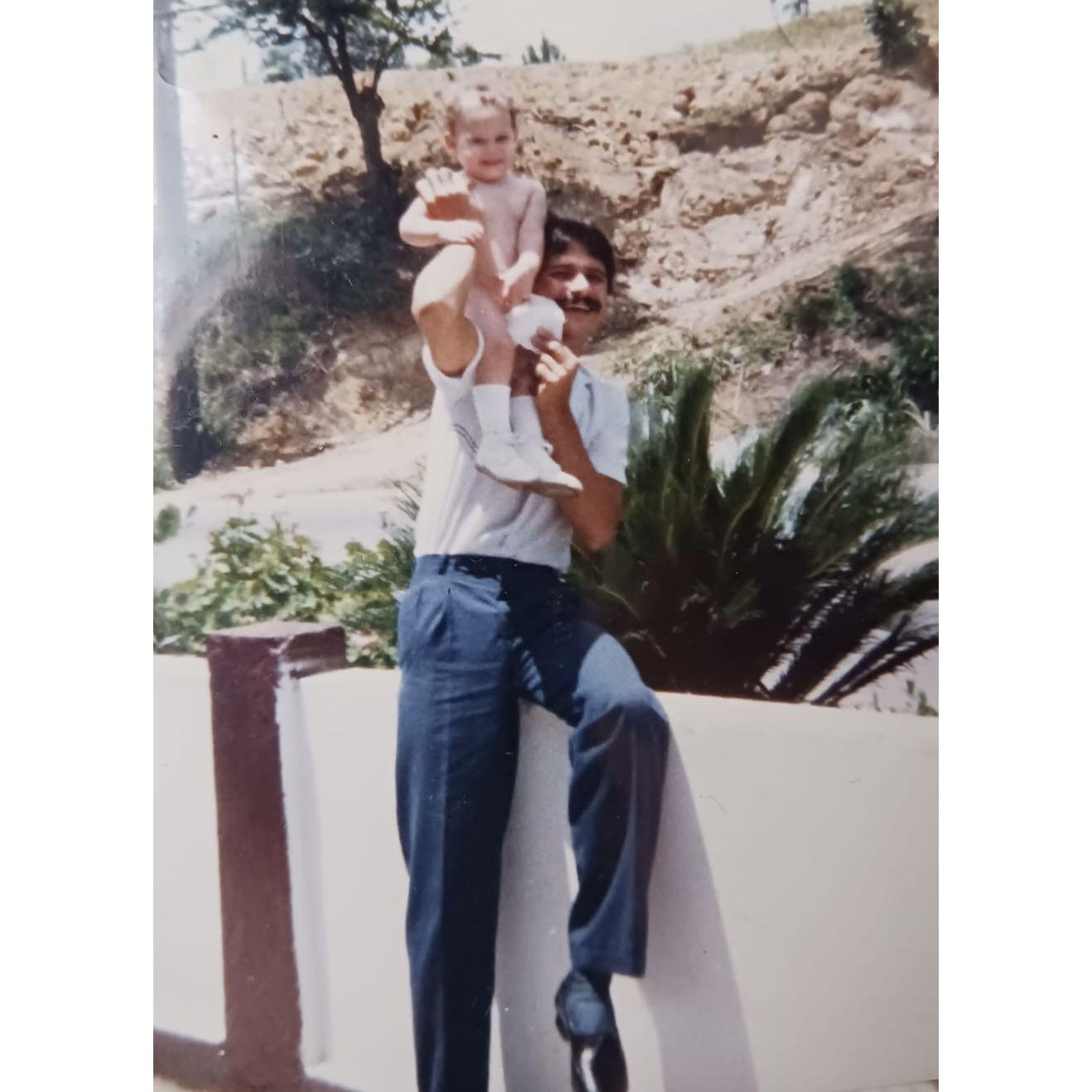 Groom & Dad back in the day