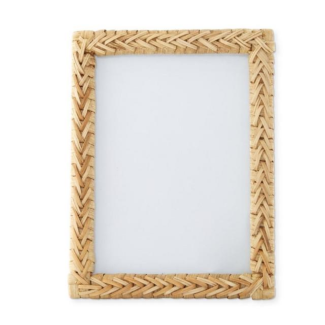 Biscayne Rattan Gallery Frame, 5" X 7"