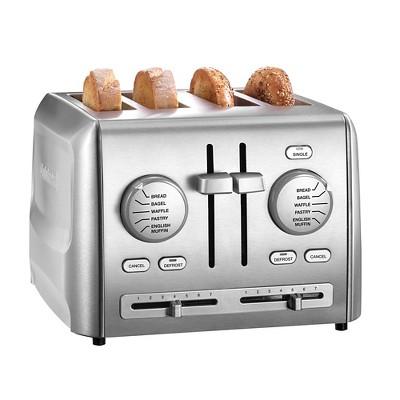 Product description page - Cuisinart® 4 Slice Toaster - Stainless Steel CPT-640