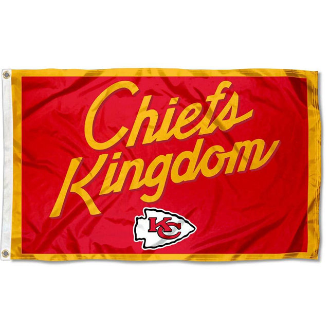 WinCraft Kansas City Chiefs Kingdom Flag