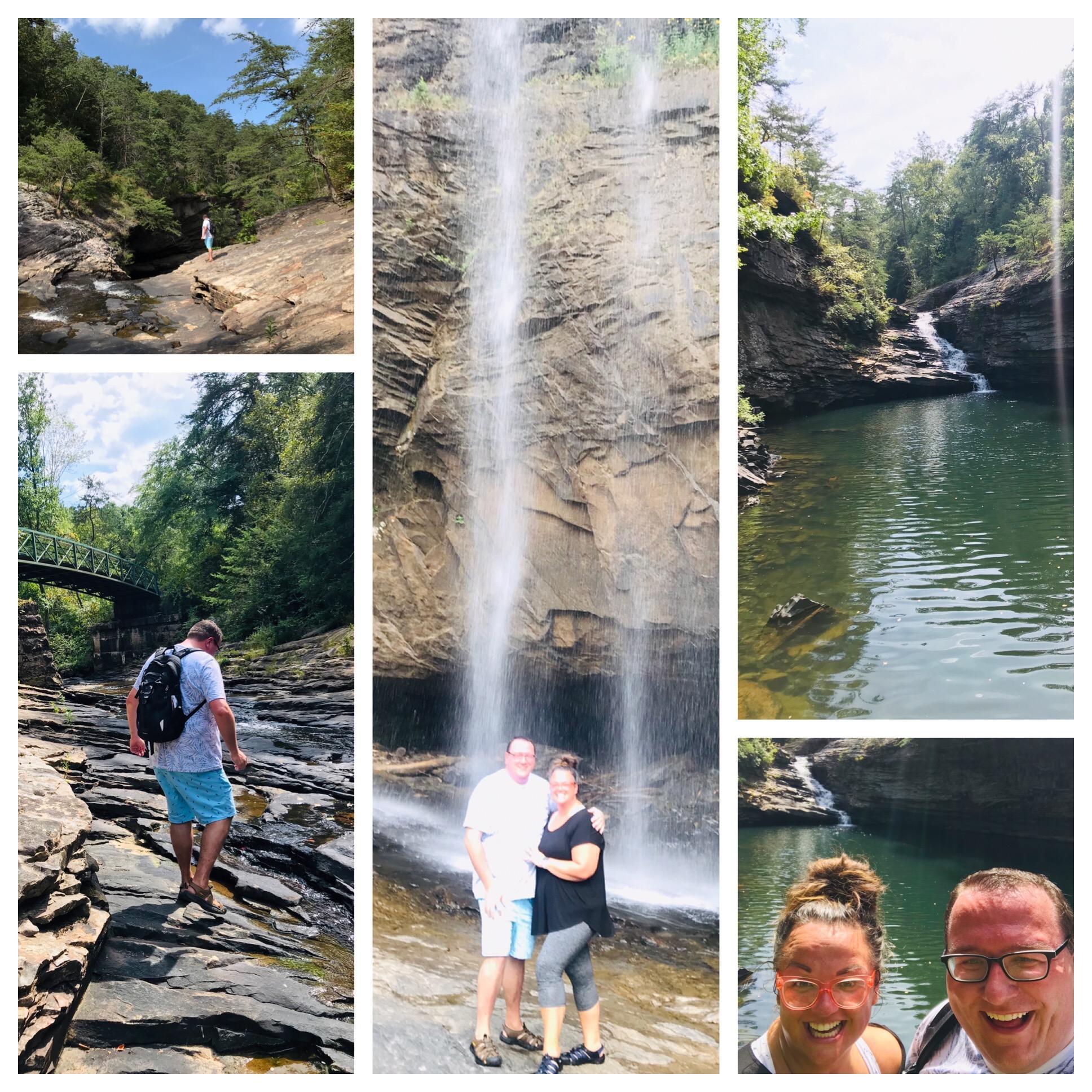 Our first hike together, Lula Lake Land Trust, Lookout Mountian, GA