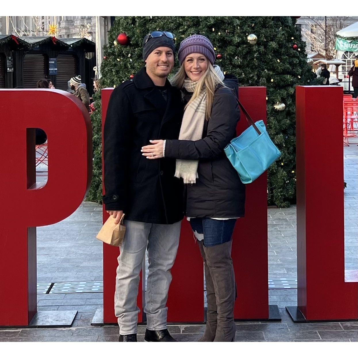 Our trip to Love Park in Philly
