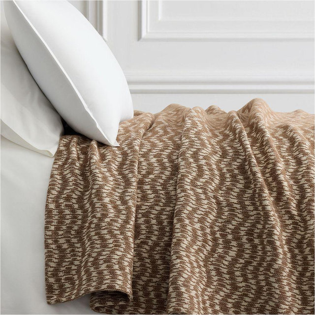 Woven Wave Blanket, Full/Queen, Cardamom