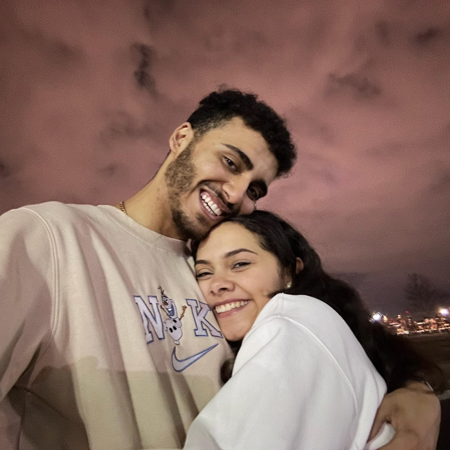 First Valentine’s Day together!