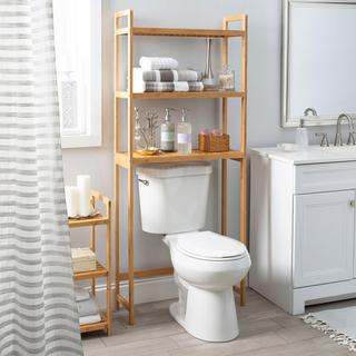 Lohas Deluxe Over the Toilet Space Saver Shelf