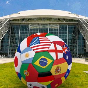 Our honeymoon trip to a World Cup Game!