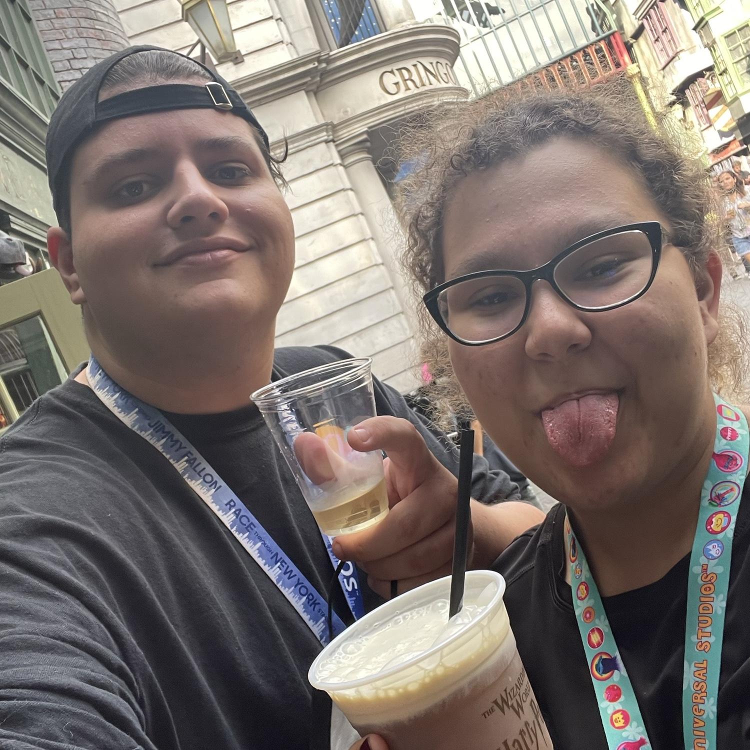 First time at universal together