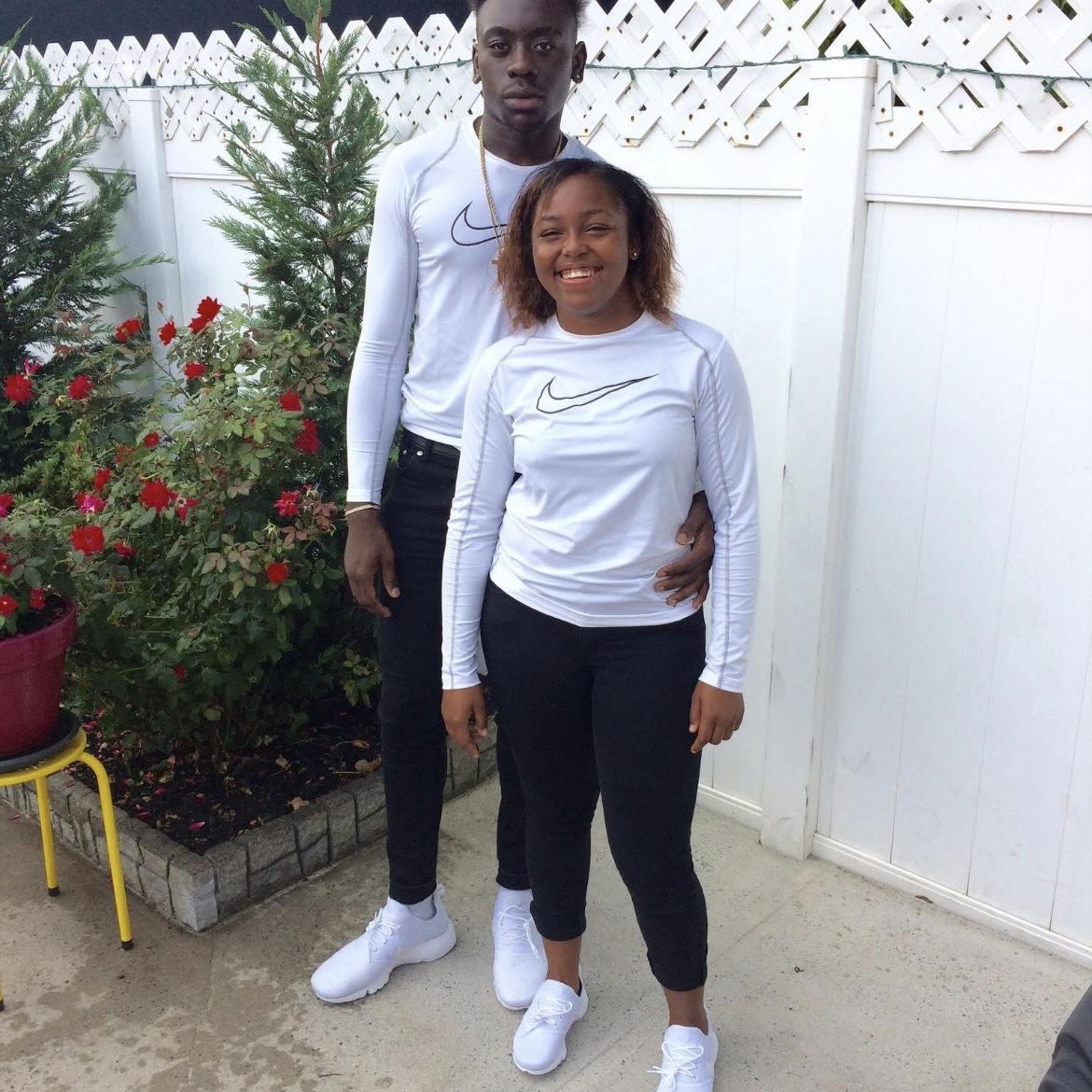 We met and started dating 2016. In 2017 we grew closer and become inseparable we started wearing matching outfits , it was a trend back then lol