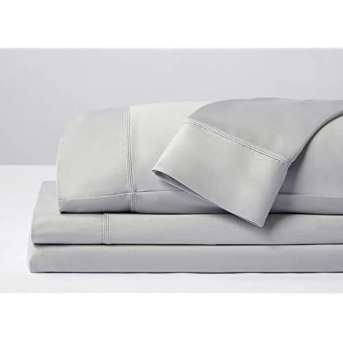 SHEEX - Original Performance Sheet Set with 2 Pillowcases, Ulta-Soft Fabric Transfers Heat and Breathes Better Than Traditional Cotton - Pearl Blue, King/California King