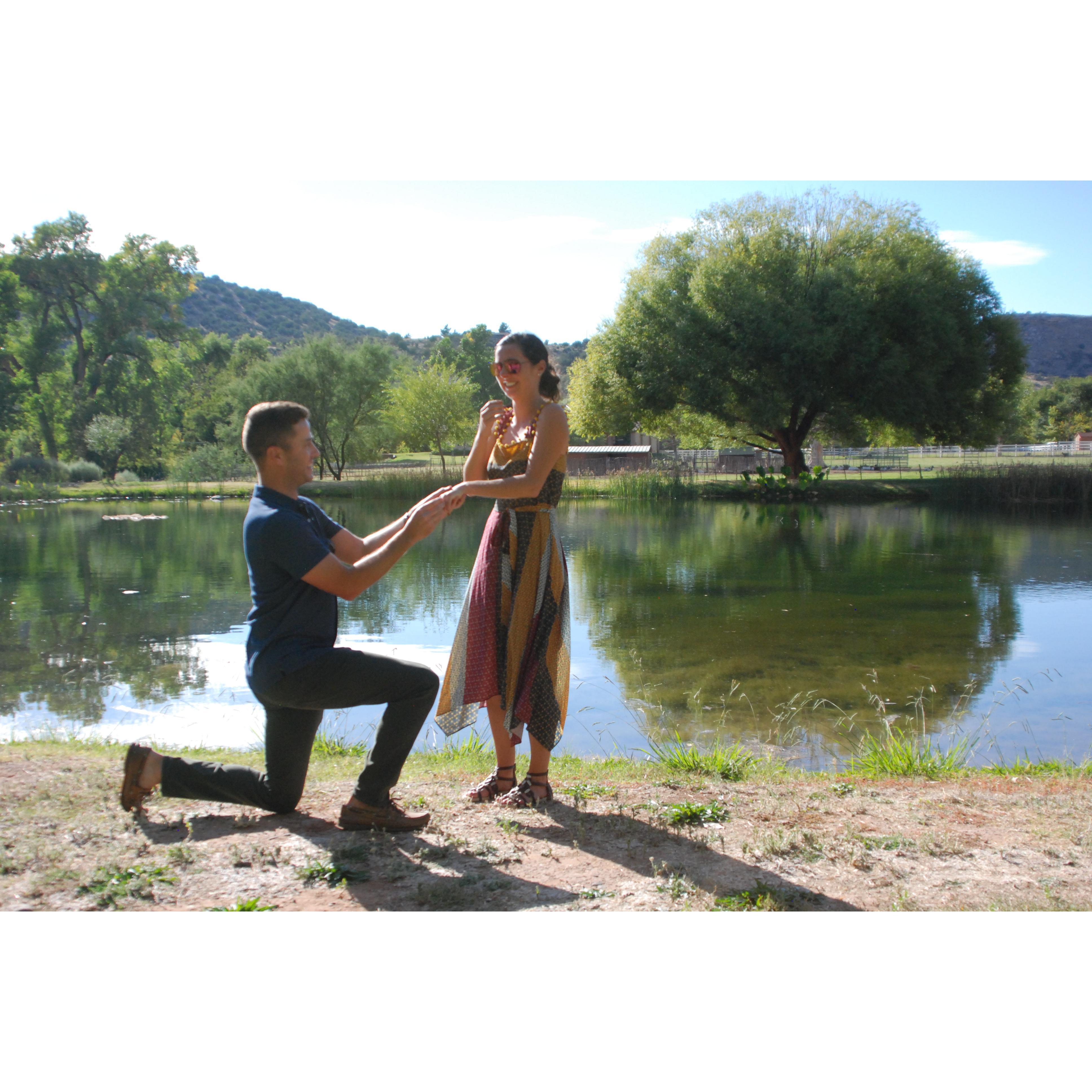 Engagement in Sedona at DA Ranch - what a magical day!