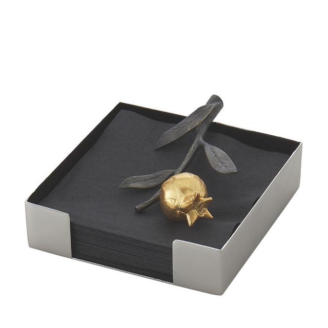 Michael Aram Pomegranate Cocktail Napkin Holder