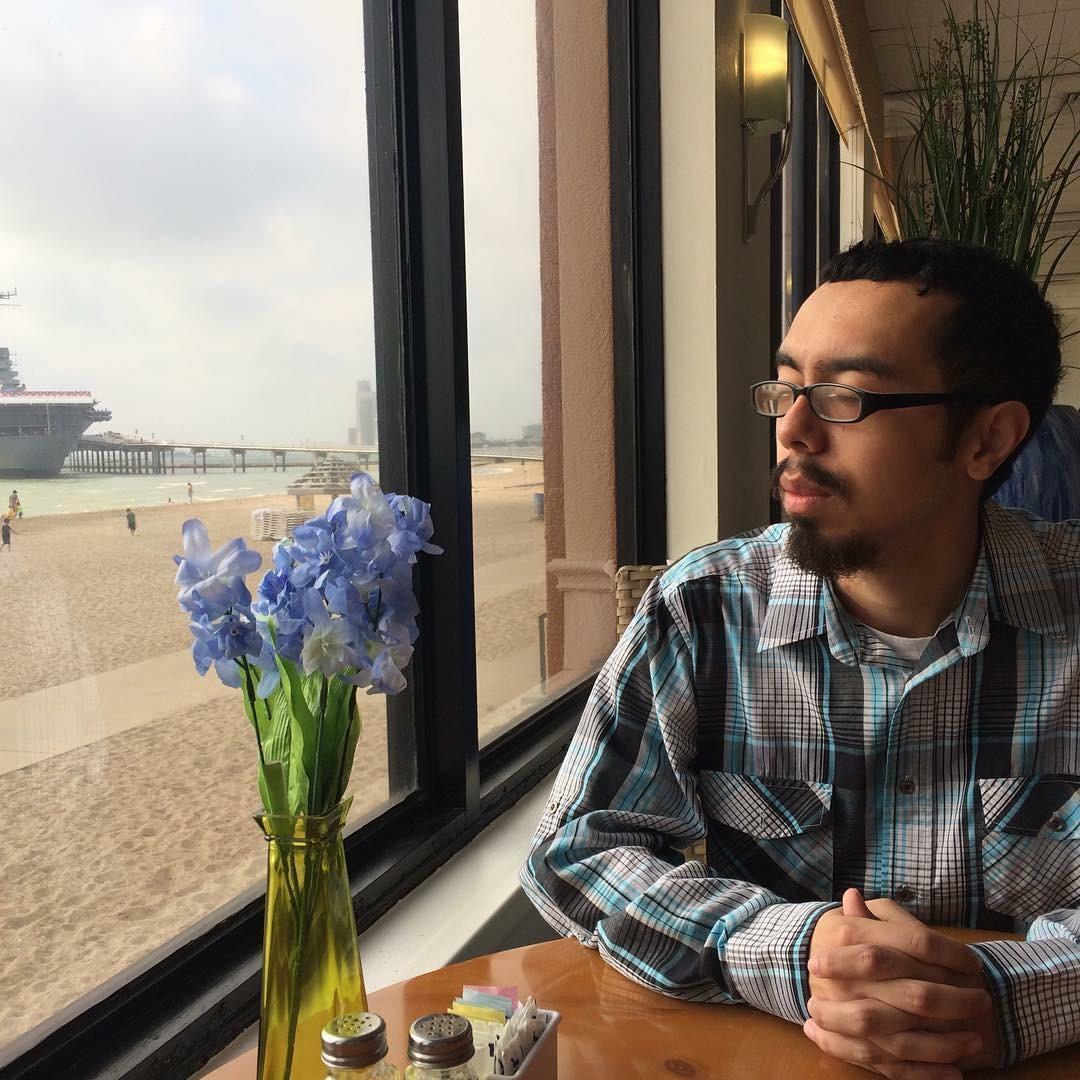 Taken at the hotel restaurant when we celebrated our 3 year anniversary together.