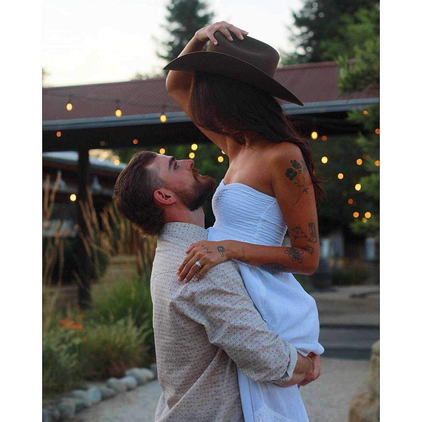 Our engagement photos the day after we got home!