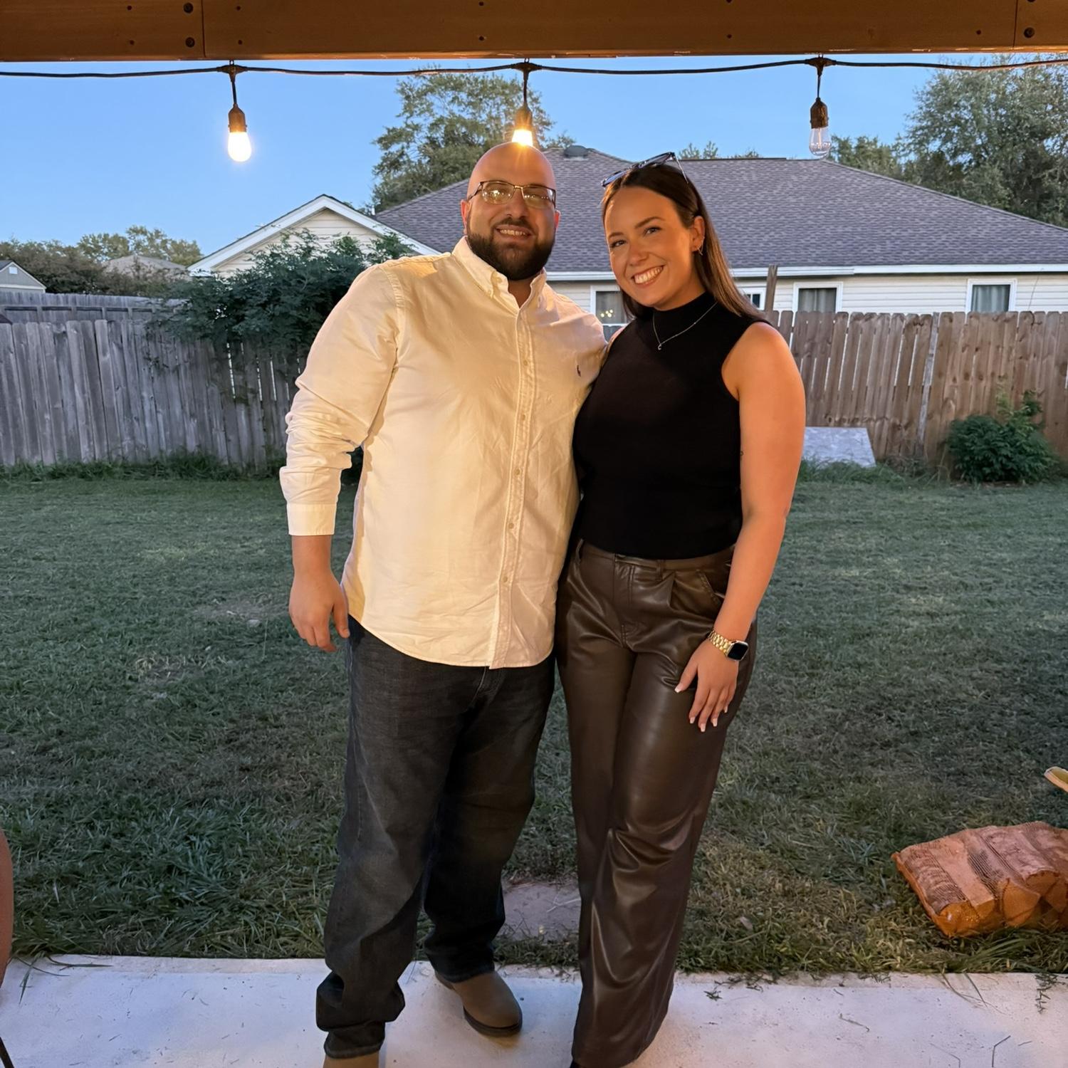 Supporting Nathan and Allison getting married