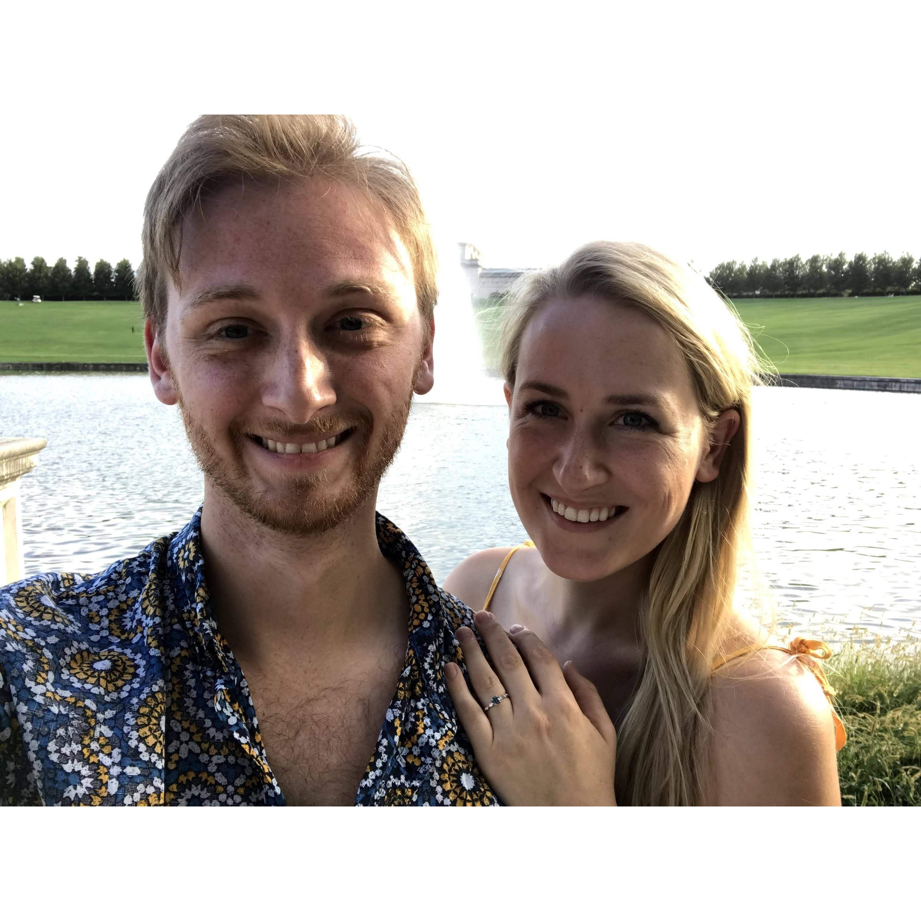 Officially Engaged! 

[Saint Louis, MO - 2021]
