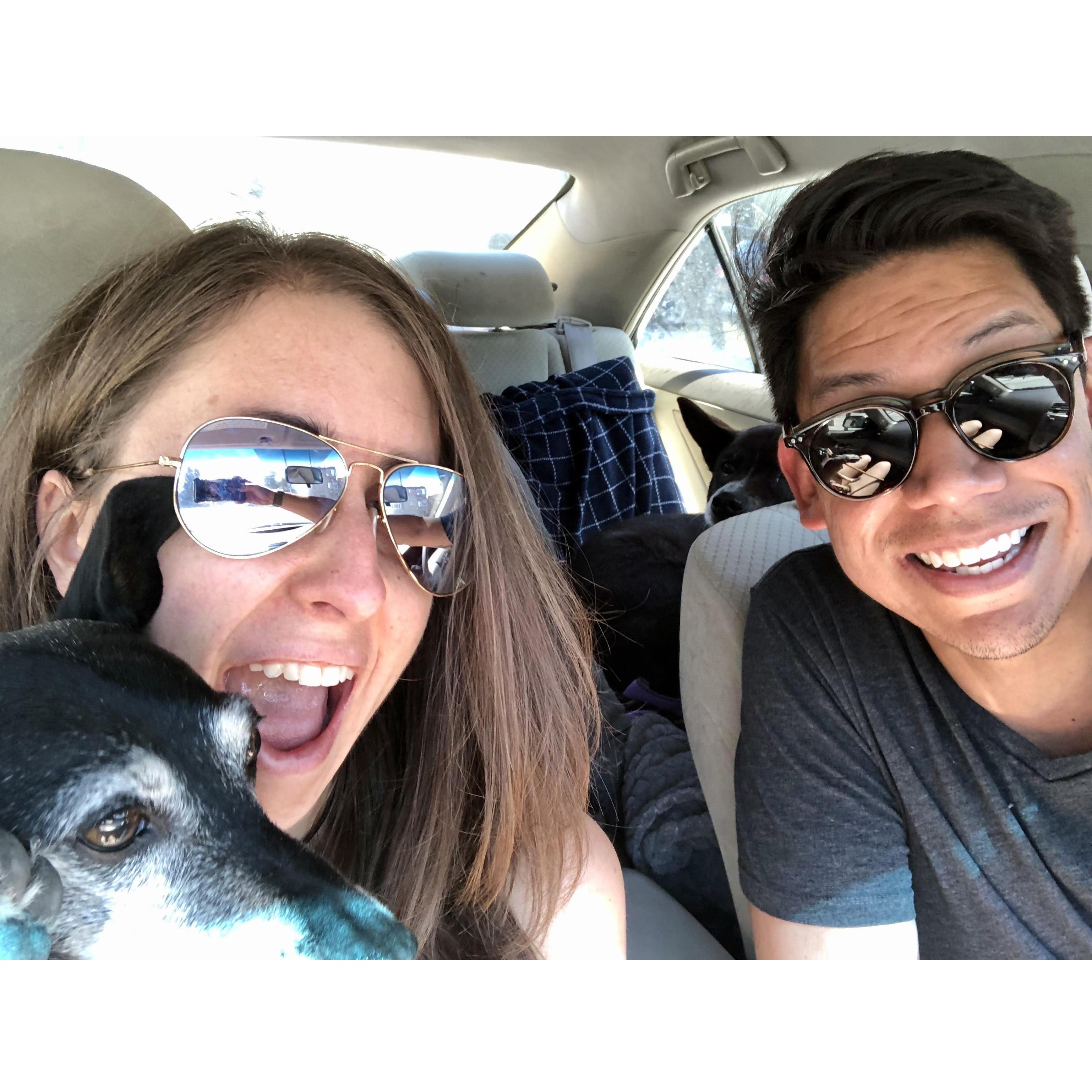 Moving Gabriel down to Redlands for residency!