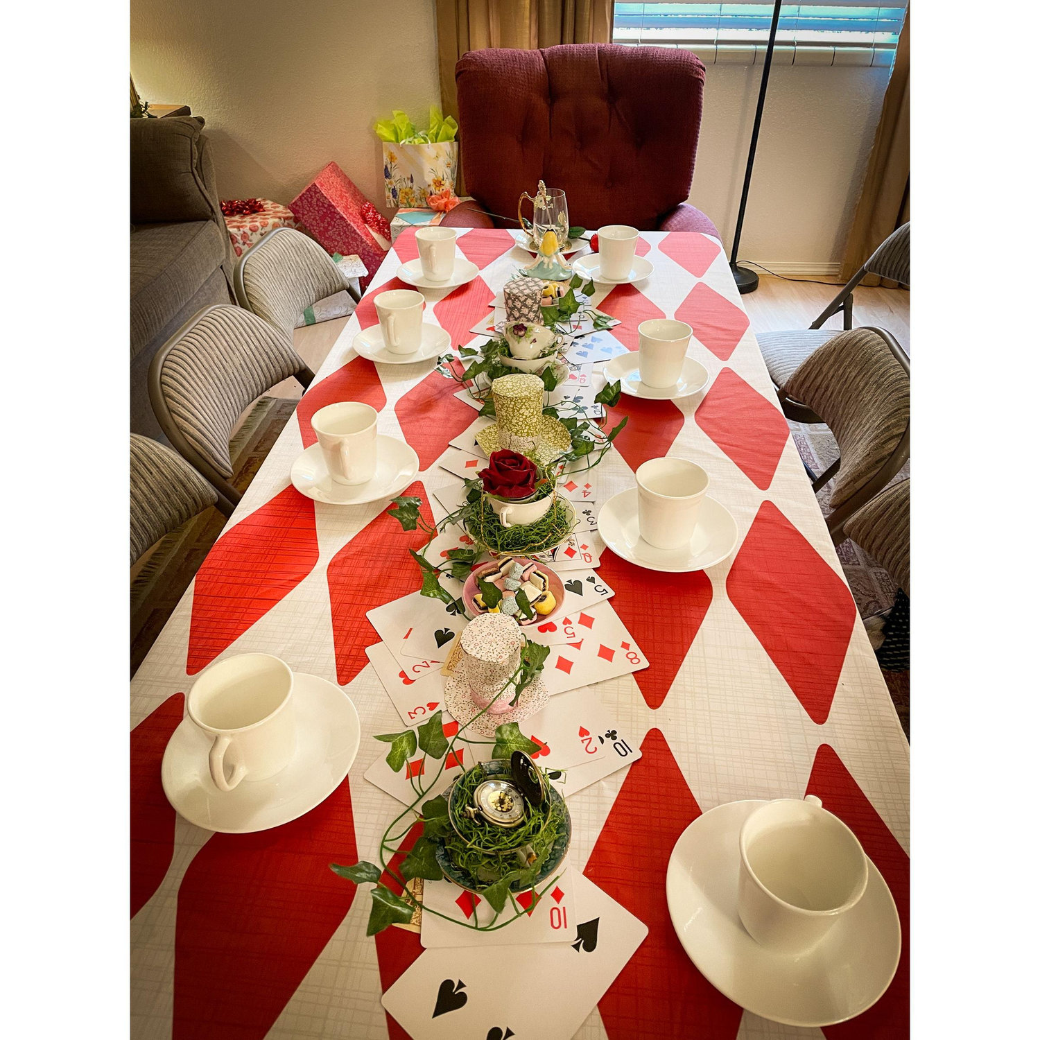 Everything set for guests! Gorgeous!