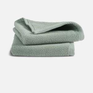 Plush Turkish Cotton Washcloths | Agave | Set of 2