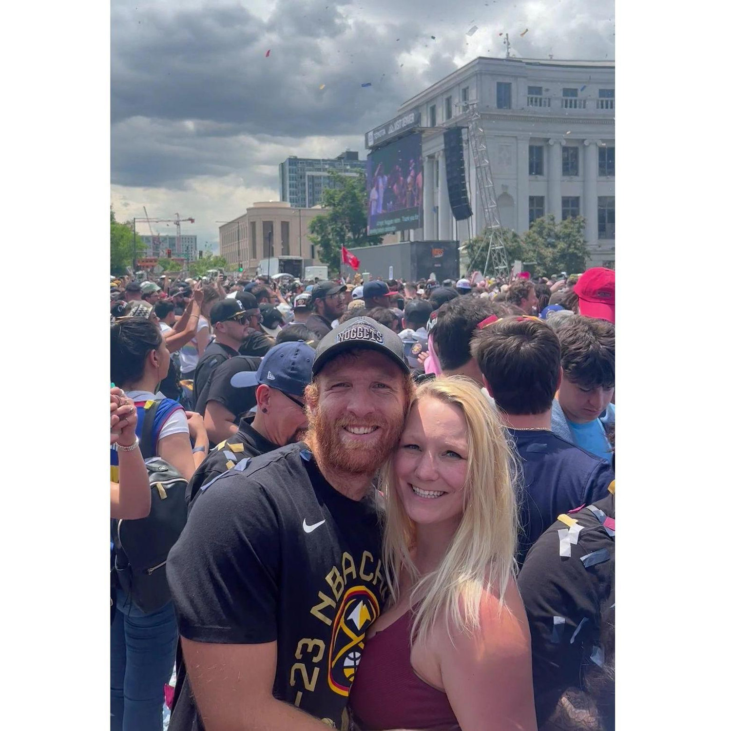 Nuggets parade after they won the NBA championship!