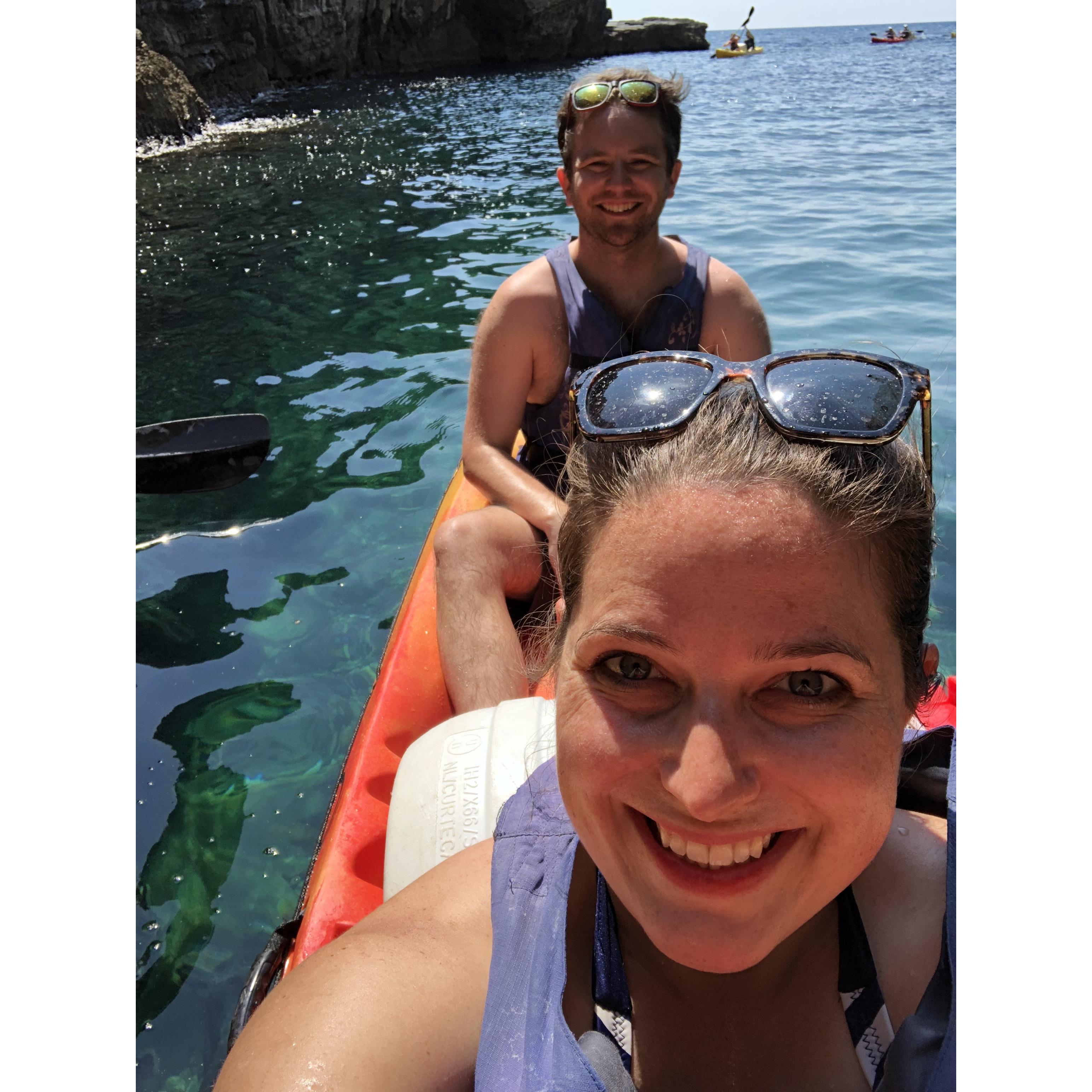 Kayaking in Croatia, 2018