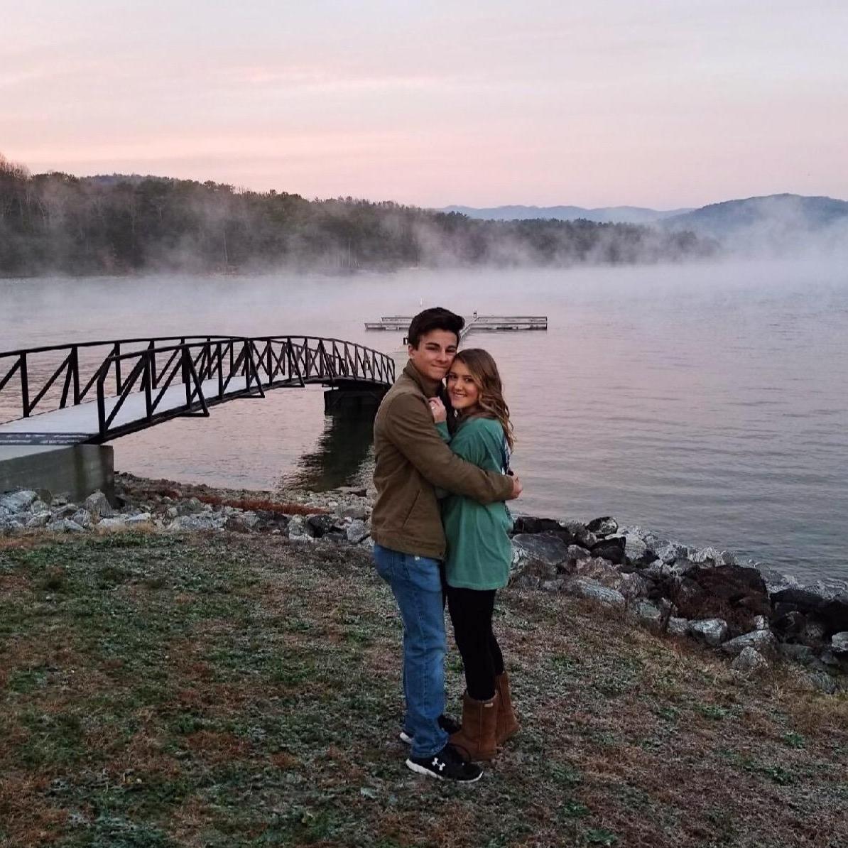 Hannah's first time at Lake Jocassee in SC. 2018