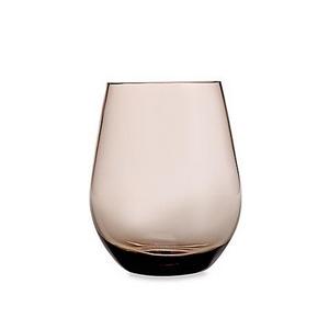 Tritan Stemless Wine Glass in Smoke