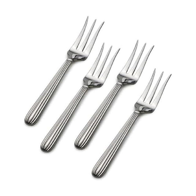 Mikasa 5148180 Italian Countryside Stainless Steel Cocktail Fork, Set of 4