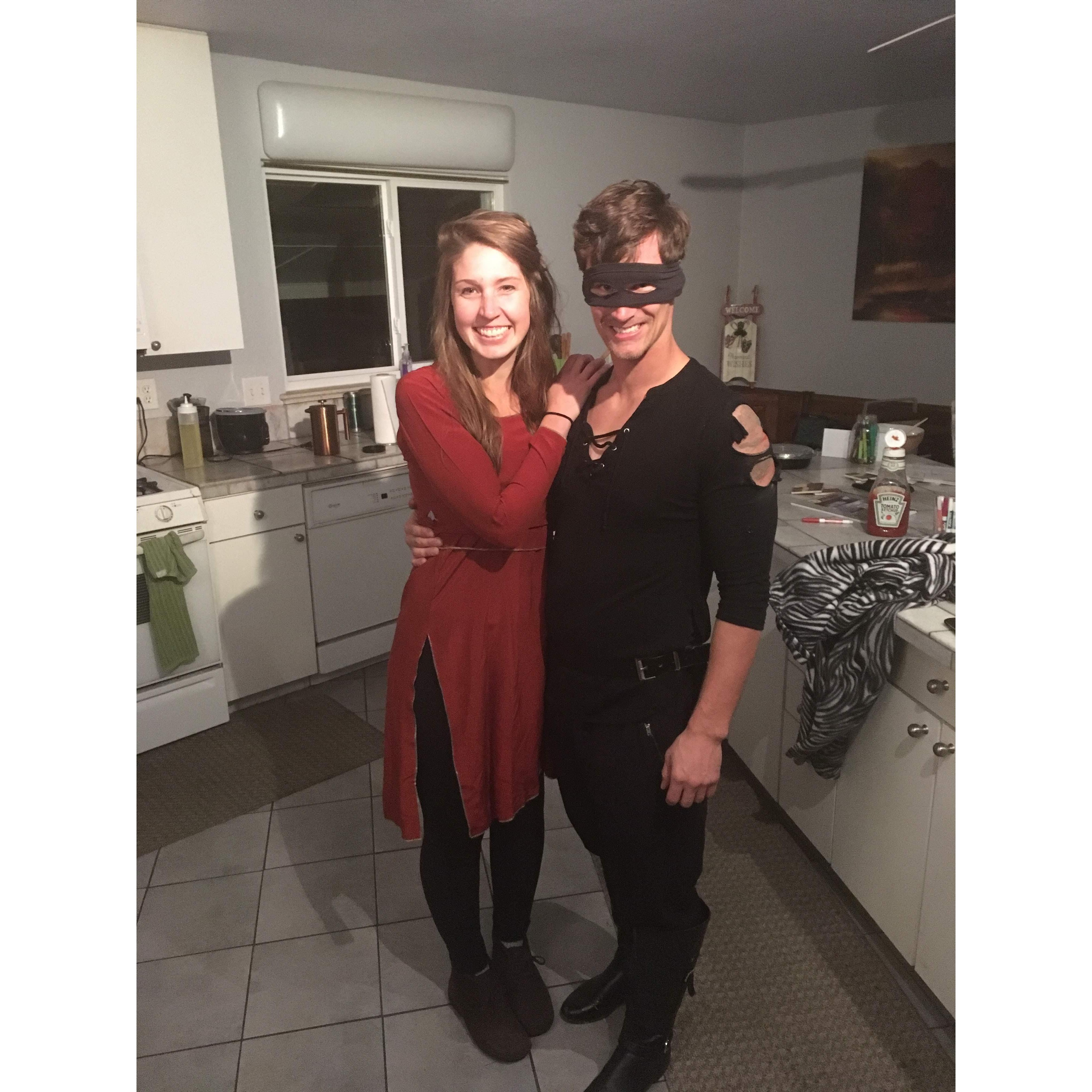 Butter Cup and Wesley From Princess Bride for Halloween