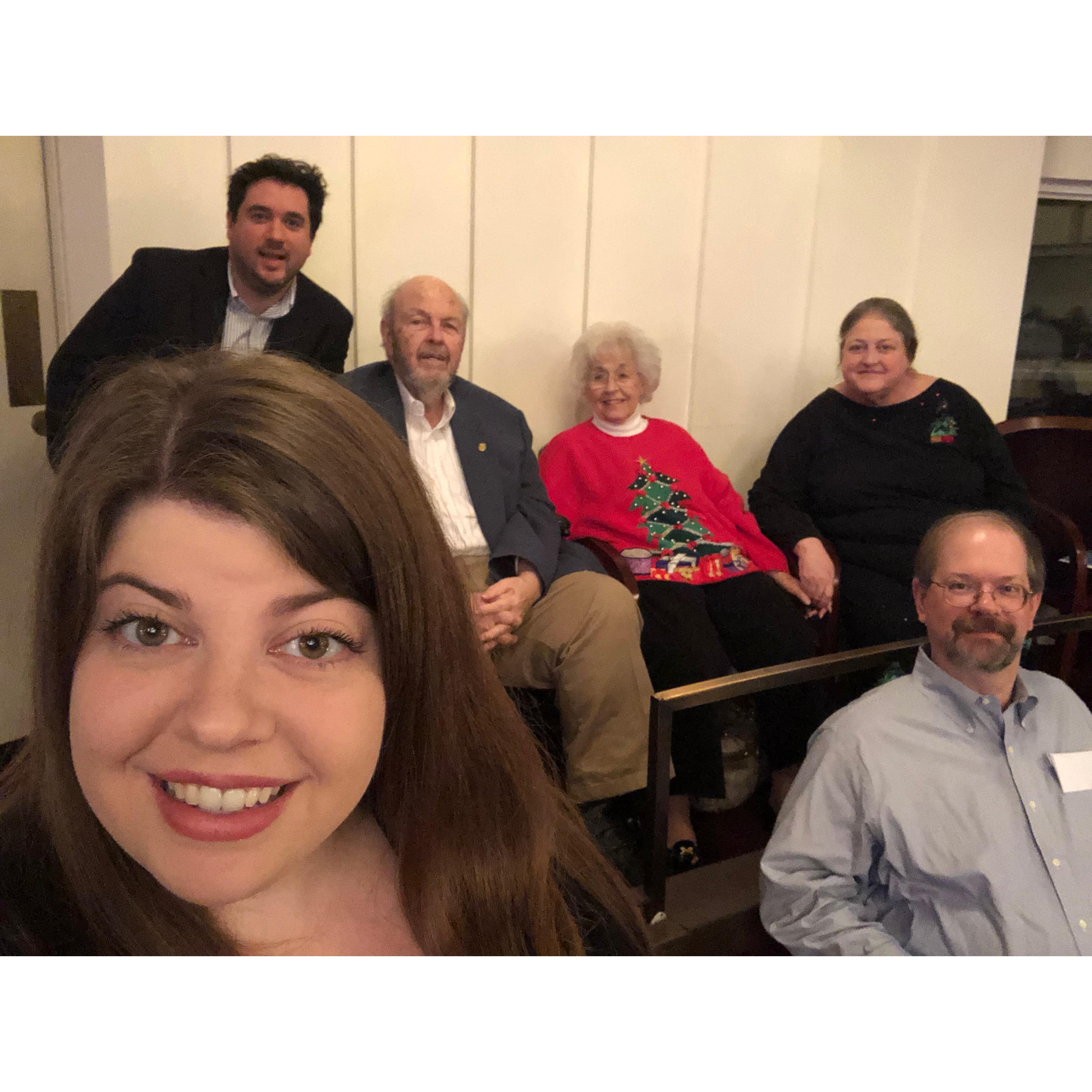 Celebrating Grand's anniversary at a Kennedy Center Concert
