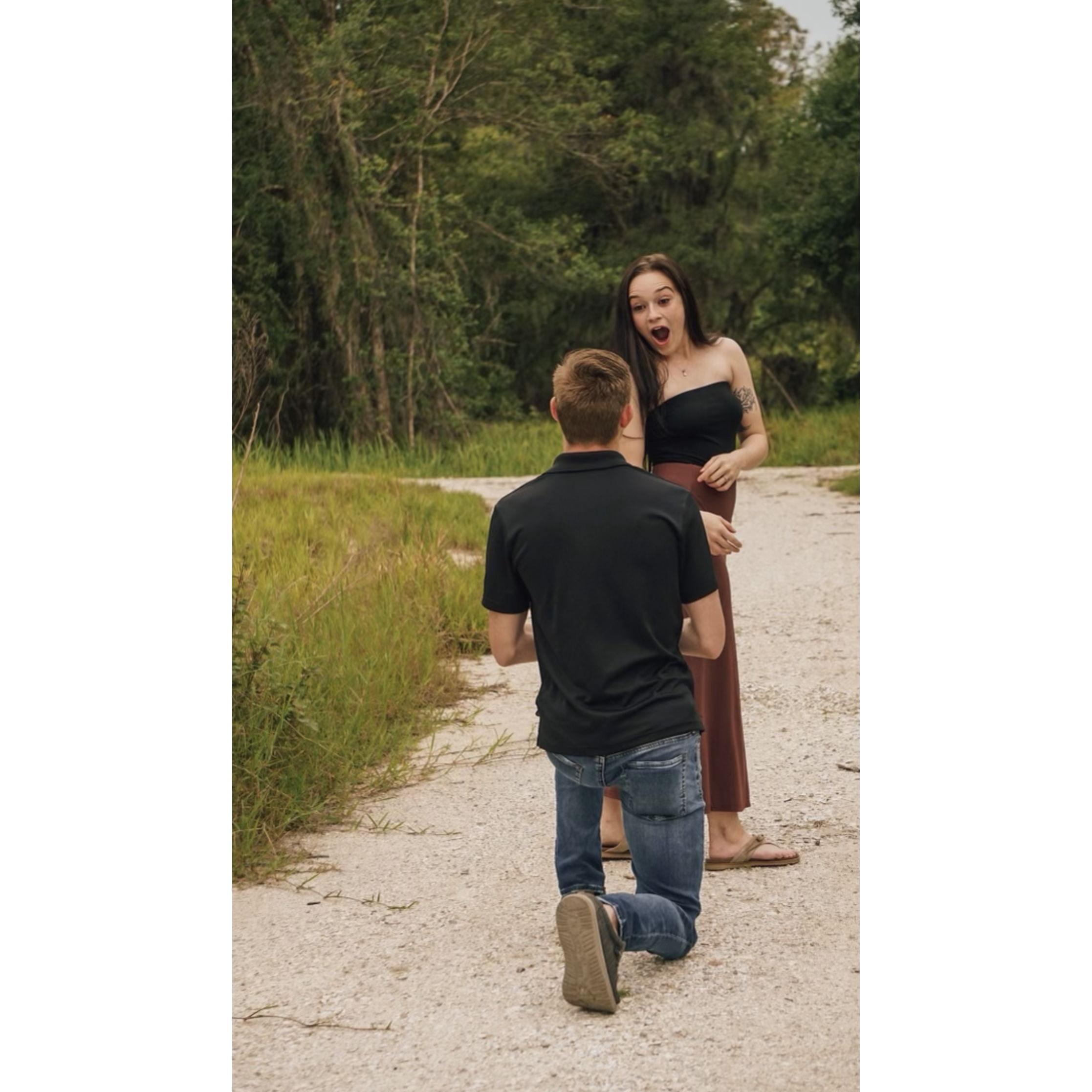The day He asked me to be his wife.