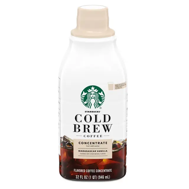 Starbucks Cold Brew Coffee — Madagascar Vanilla — Multi Serve Concentrate — 1 bottle